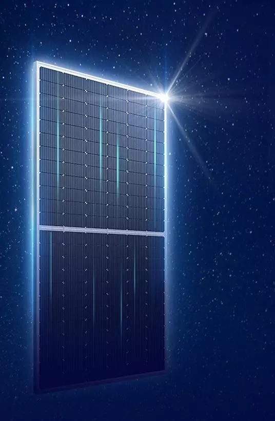 JA Solar Deep Blue - bild på solpanel