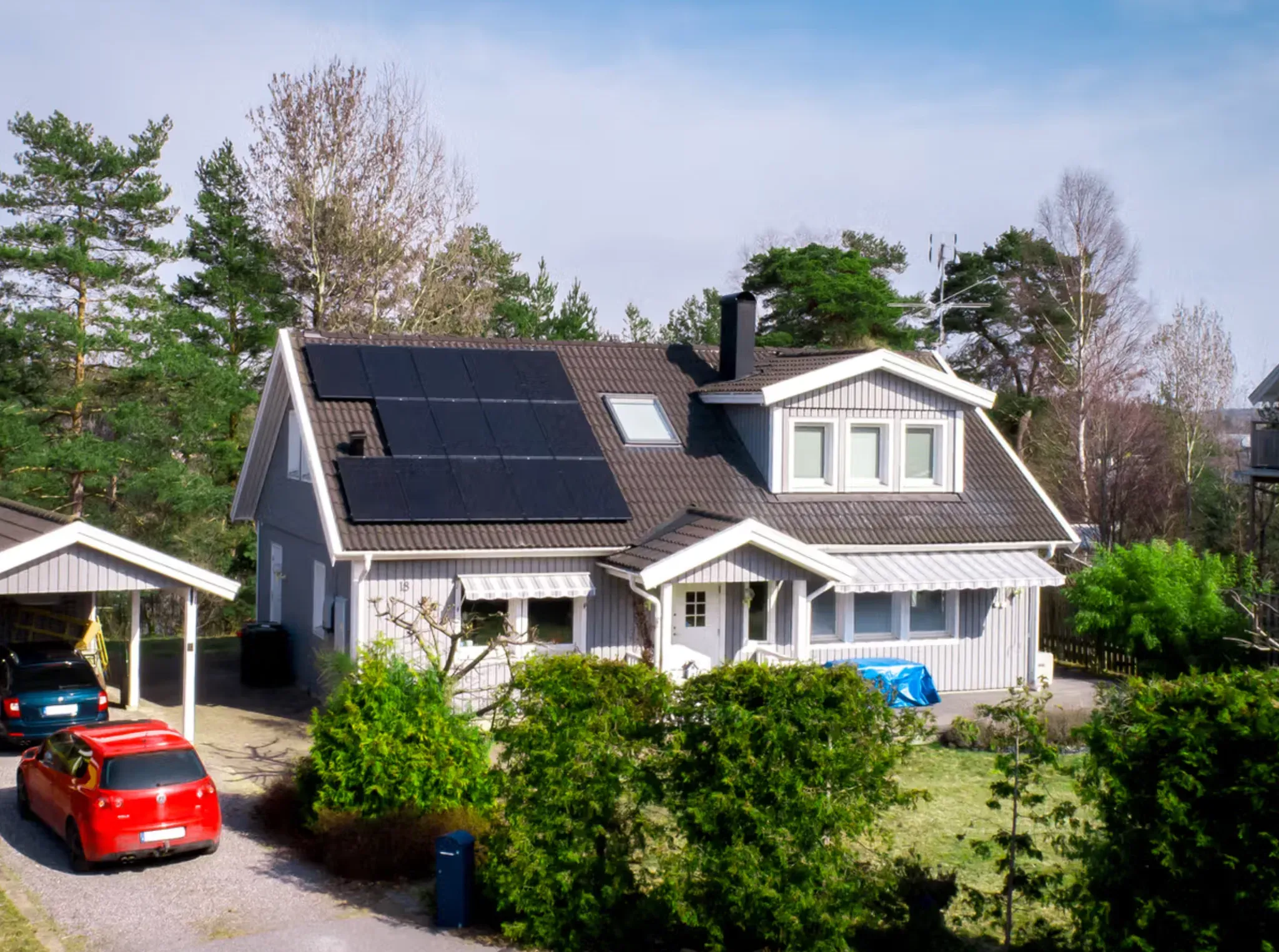 Solpaneler + batteri : ett riktigt power couple