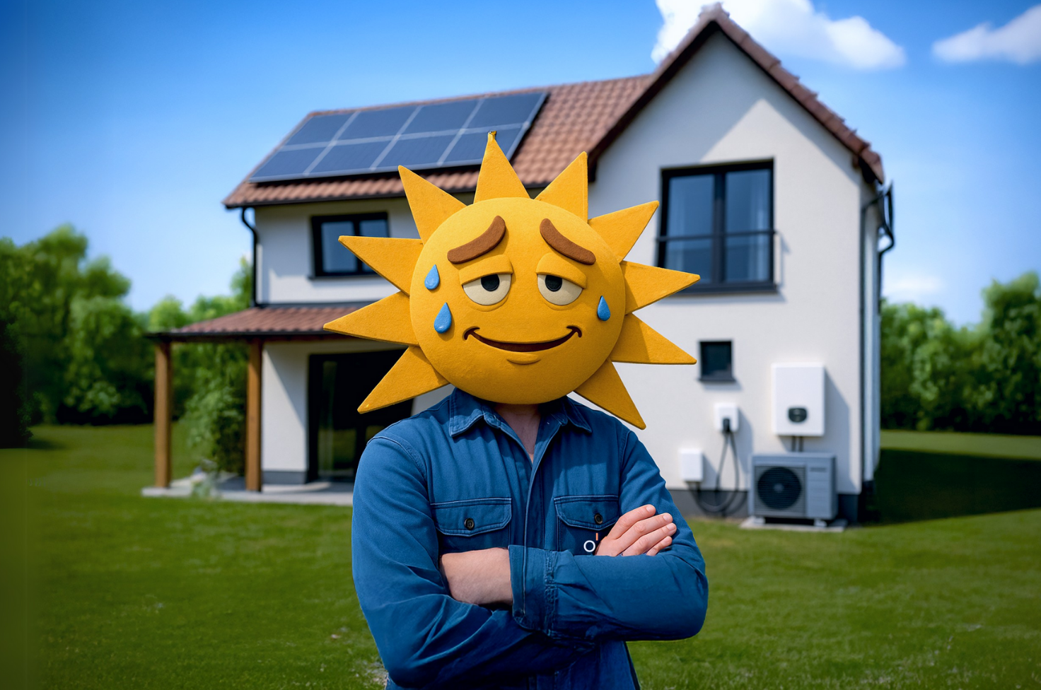 Solen jobbar som hårdast på sommaren